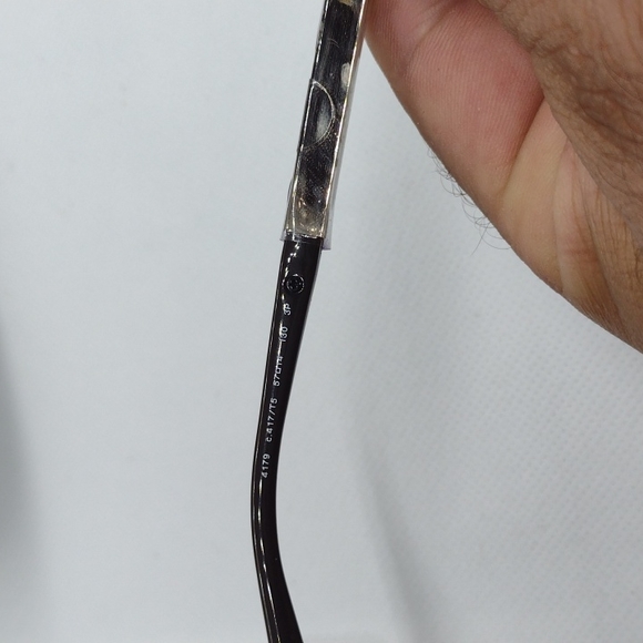 Chanel polarized aviator sunglasses 4179 brown lenses - Picture 6 of 7